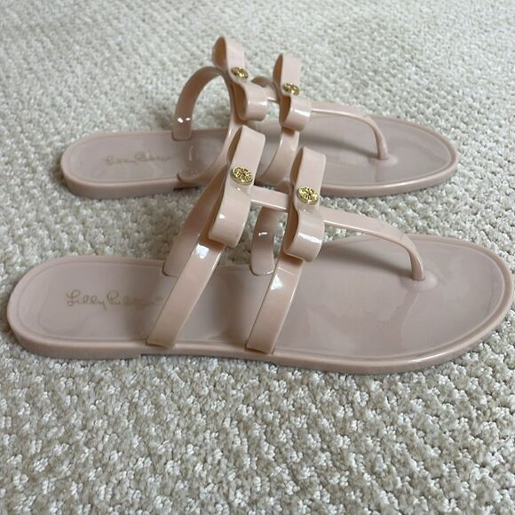 NIB Lilly Pulitzer Jelly Sandals - Picture 3 of 6